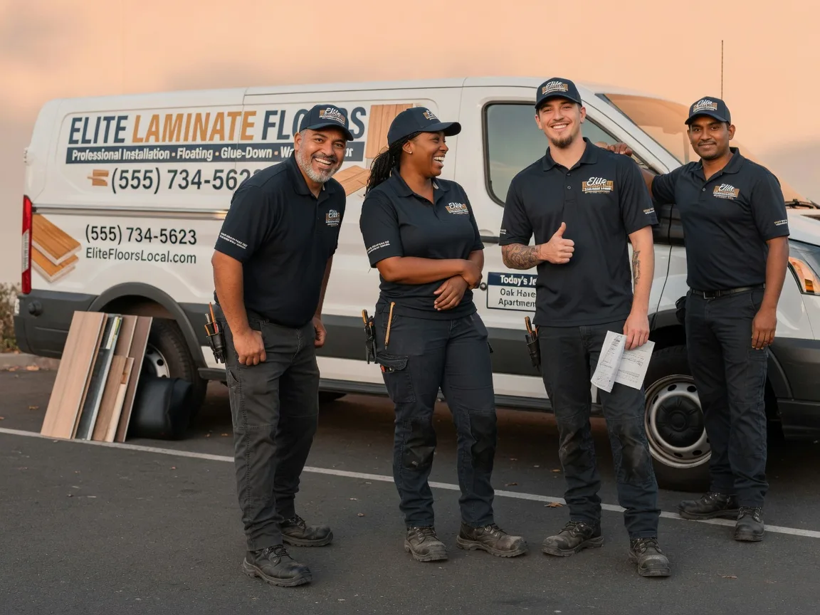 Laminate flooring installation company in Reedsville, WI
